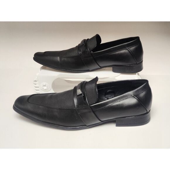 Calvin Klein Men's Benning Slip-On Loafer Dress Shoes Size 12 Color Black - Picture 16 of 16